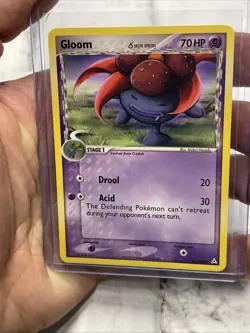 Gloom 42/110 Uncommon Holon Phantoms Pokemon Card Nintendo Pokemon NM/MT Vintage - Image 1