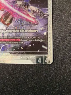 Gundam Card Game Aile Strike Gundam SP ST04-001 LR+ GD04 Phantom Aria Alt Art - Image 2