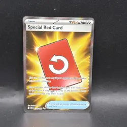 Special Red Card 113/086 Me04: Chaos Rising Holo - Image 1