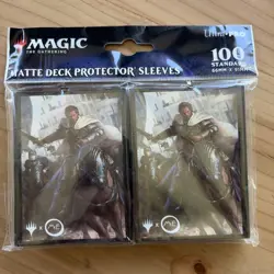 Aragorn - Ultra Pro 100 Card Sleeves Magic The Gathering Lord Of The Rings LOTR - Image 1