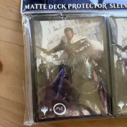 Aragorn - Ultra Pro 100 Card Sleeves Magic The Gathering Lord Of The Rings LOTR - Image 2