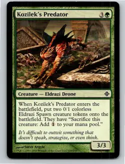 Magic the Gathering Kozilek's Predator Rise of the Eldrazi MTG Free Shipping! - Image 1