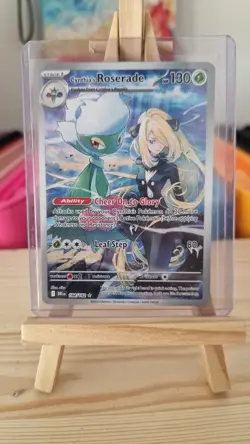 Pokemon TCG Cynthias Roserade 184/182 - Illustration Rare - Destined Rivals - Image 1
