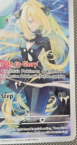 Pokemon TCG Cynthias Roserade 184/182 - Illustration Rare - Destined Rivals - Image 4