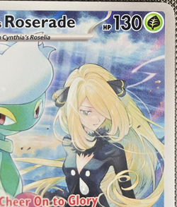 Pokemon TCG Cynthias Roserade 184/182 - Illustration Rare - Destined Rivals - Image 5