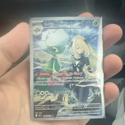 Pokemon TCG Cynthias Roserade - Illustration Rare - Destined Rivals - 184/182 NM - Image 1