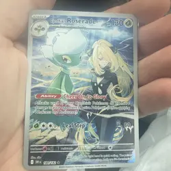 Pokemon TCG Cynthias Roserade - Illustration Rare - Destined Rivals - 184/182 NM - Image 4
