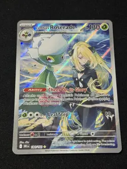 Cynthias Roserade 184/182 Illustration Rare Destined Rivals Pokemon TCG - Image 1