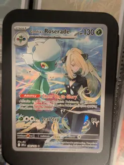 Pokemon TCG Cynthias Roserade - Illustration Rare - Destined Rivals - 184/182 NM - Image 1