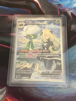 Pokemon TCG Cynthias Roserade Illustration Rare Destined Rivals 184/182 NM - Image 3