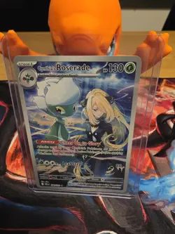 Pokemon TCG Cynthias Roserade Illustration Rare Destined Rivals 184/182 NM - Image 1