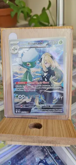 Pokemon TCG Cynthias Roserade - Illustration Rare - Destined Rivals - 184/182 NM - Image 1