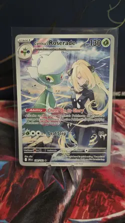 Pokemon TCG Cynthias Roserade - Illustration Rare - Destined Rivals - 184/182 - Image 1