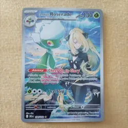 Pokemon TCG Cynthias Roserade - Illustration Rare - Destined Rivals - 184/182 - Image 3