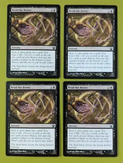 Read the Bones x4 Theros 4x Playset Magic the Gathering MTG - Image 1