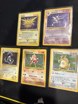 Pokemon Vintage Holo Lot 1999 WOTC Haunter Zapdos - Image 1