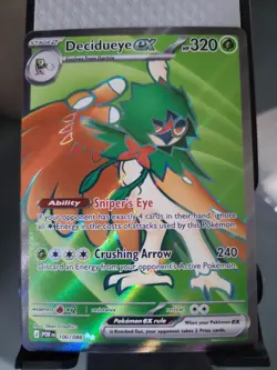 Pokemon Card Perfect Order Decidueye EX IR 100/088 NM - Image 1
