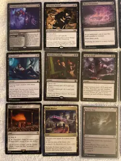 MTG Custom Commander Timothar, Baron of Bats Mono Black Vampire Tribal - Image 5