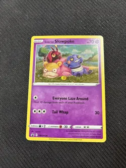 Galarian Slowpoke SWSH126 Sword Shield Holo Black Star Promo Pokemon NM - Image 1