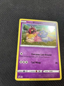 Galarian Slowpoke SWSH126 Sword Shield Holo Black Star Promo Pokemon NM - Image 2