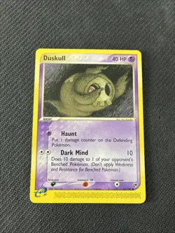 Duskull 62/100 ex Sandstorm e Series Pokemon NM - Image 1
