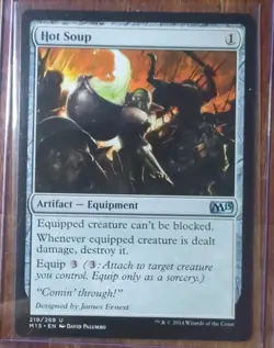 MtG Hot Soup U Magic 2015 (M15) 219 NM - Image 1