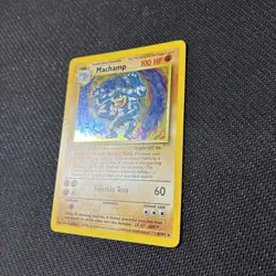 Machamp 8/102 1st Edition Base Set Holo Pokemon NM - Image 3