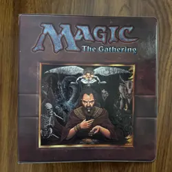 Magic the Gathering: Pete Venters 1995 Ultra Pro 3 Ring Binder MTG TCG - Image 1