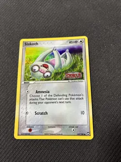 Slakoth 63/108 ex Power Keepers Reverse Holo Pokemon NM - Image 1