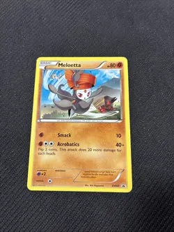 Meloetta BW69 Black White Promo Pokemon MP - Image 1