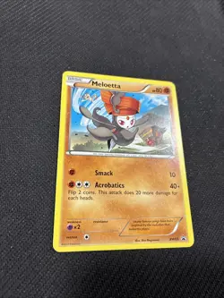 Meloetta BW69 Black White Promo Pokemon MP - Image 2