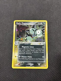 Dark Magneton 39/109 ex Team Rocket Returns Reverse Holo Pokemon HP - Image 1