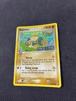 Makuhita 65/107 ex Deoxys Reverse Holo Pokemon LP - Image 2