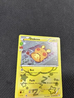 Dedenne RC10/RC32 Generations Radiant Collection Pokemon Holo LP - Image 2