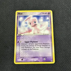 Mew 111/110 ex Holon Phantoms Non Holo Rare Pokemon LP - Image 1