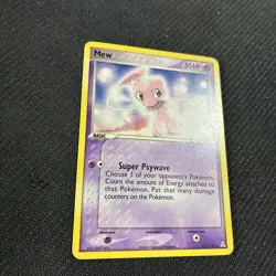 Mew 111/110 ex Holon Phantoms Non Holo Rare Pokemon LP - Image 2