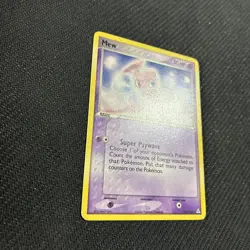 Mew 111/110 ex Holon Phantoms Non Holo Rare Pokemon LP - Image 3