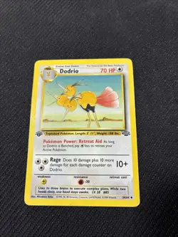 Dodrio 34/64 1st Edition Jungle Pokemon HP - Image 1