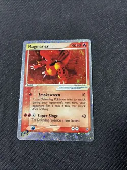 Magmar ex 100/109 ex Ruby Sapphire Pokemon HP - Image 1