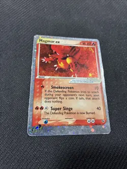Magmar ex 100/109 ex Ruby Sapphire Pokemon HP - Image 2