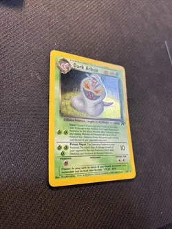 Dark Arbok 2/82 Team Rocket Holo Rare Pokemon HP - Image 5