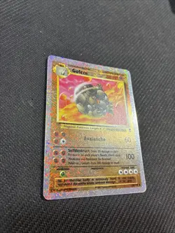 Golem 24/110 Legendary Collection Reverse Holo Pokemon NM - Image 3