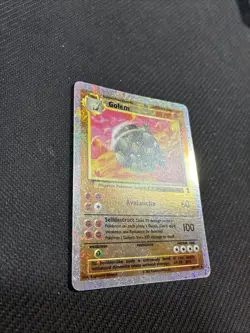 Golem 24/110 Legendary Collection Reverse Holo Pokemon NM - Image 4