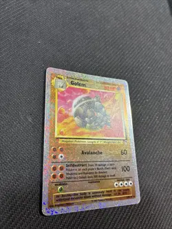 Golem 24/110 Legendary Collection Reverse Holo Pokemon NM - Image 5