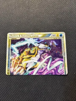 Raikou Suicune Legend 92/95 HGSS Unleashed Pokemon MP - Image 1