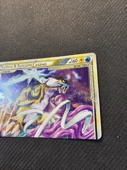Raikou Suicune Legend 92/95 HGSS Unleashed Pokemon MP - Image 2