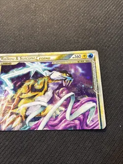 Raikou Suicune Legend 92/95 HGSS Unleashed Pokemon MP - Image 3