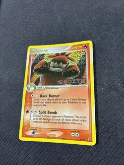 Camerupt 4/107 ex Deoxys Reverse Holo Pokemon LP - Image 2