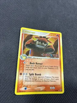 Camerupt 4/107 ex Deoxys Reverse Holo Pokemon LP - Image 4