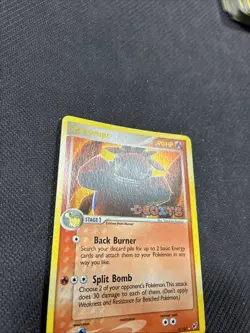 Camerupt 4/107 ex Deoxys Reverse Holo Pokemon LP - Image 5